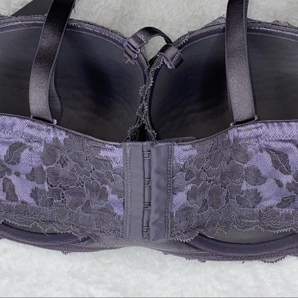 Torrid Curve Bra lace purple/gray Sz 40D - Picture 4 of 8